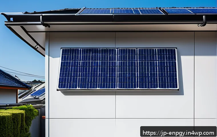 국제 에너지 기구의 배분 가이드라인 - A modern Japanese suburban home featuring a rooftop solar panel array under a clear blue sky, with a...